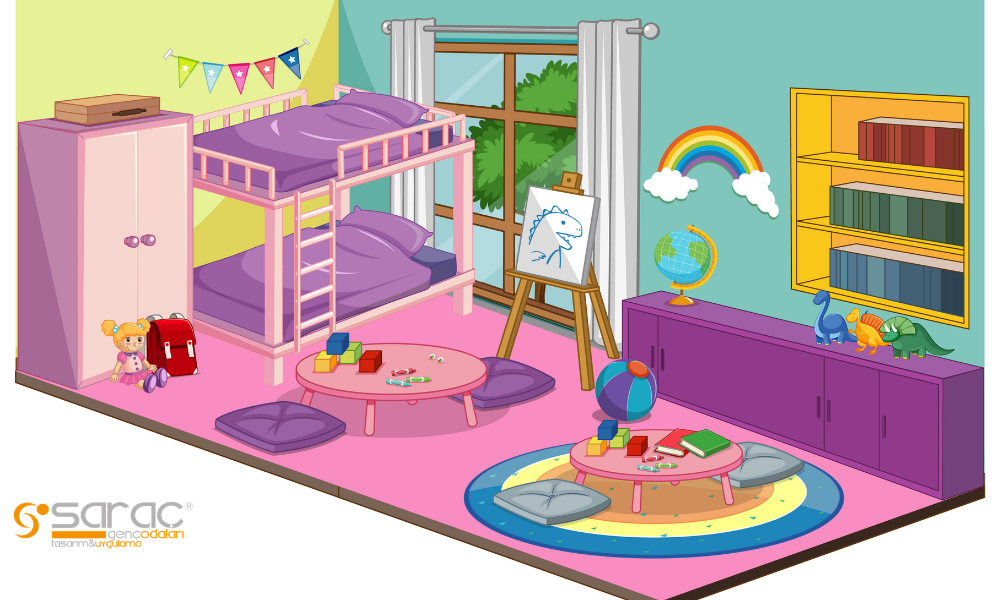 9 m2 Odaya İki Çocuk Sığdırmak: Dar Alan İçin Mobilya Yerleşimi Rehberi